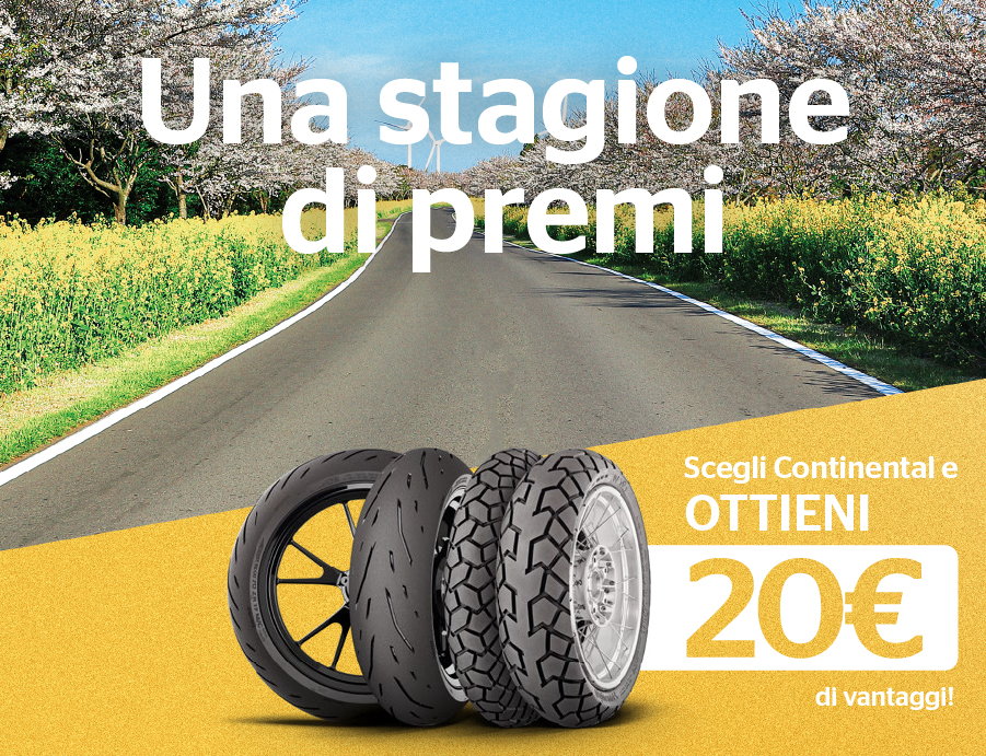 Scegli continental e ottieni fino a 20€ di vantaggi