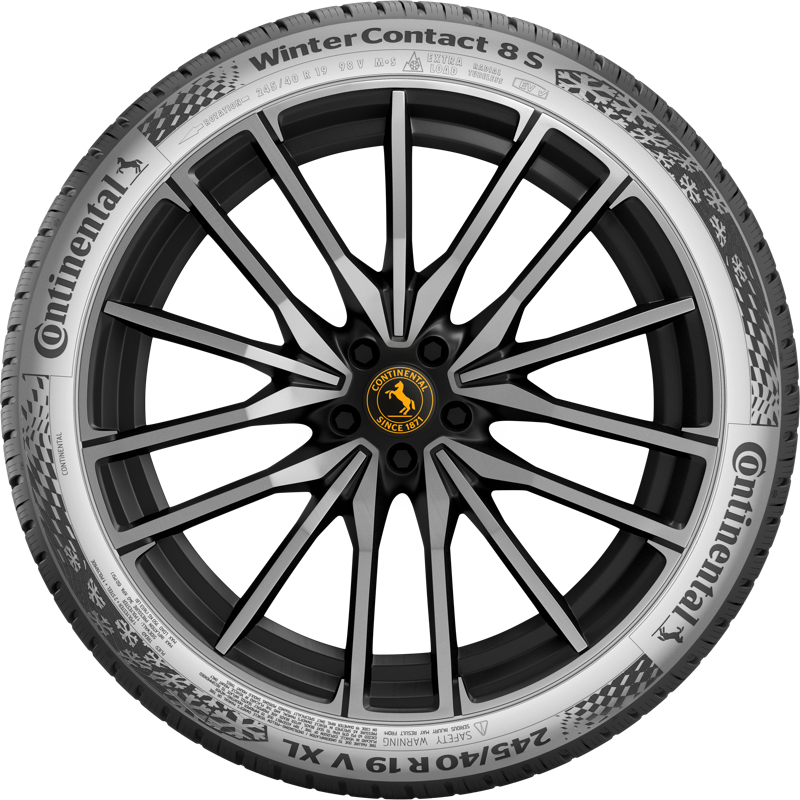 Pneumatico Continental WinterContact 8 S - vista frontale